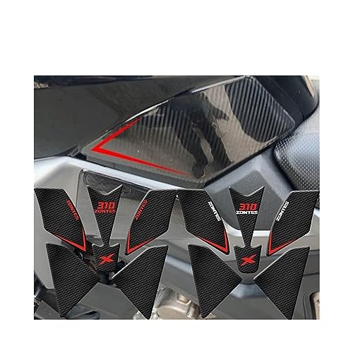 Accessoires ZT310X protection réservoir carbone côté gaz