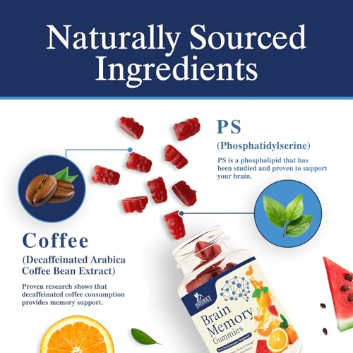 Nature'S Nutrition NNBRAINMEMORYGUMMIES60 Brain Supplement Gummy thumb #2