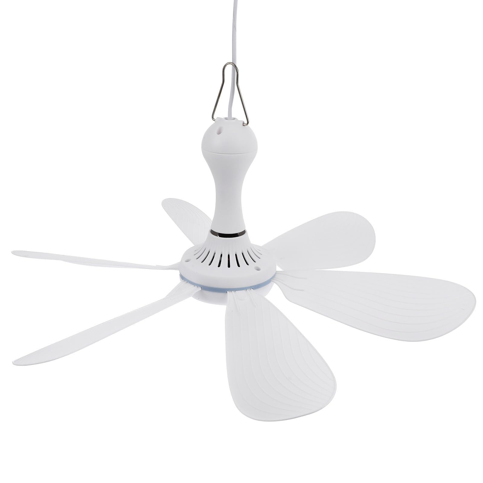 Ventilador de techo USB para acampar sin calor en tiendas y exteriores