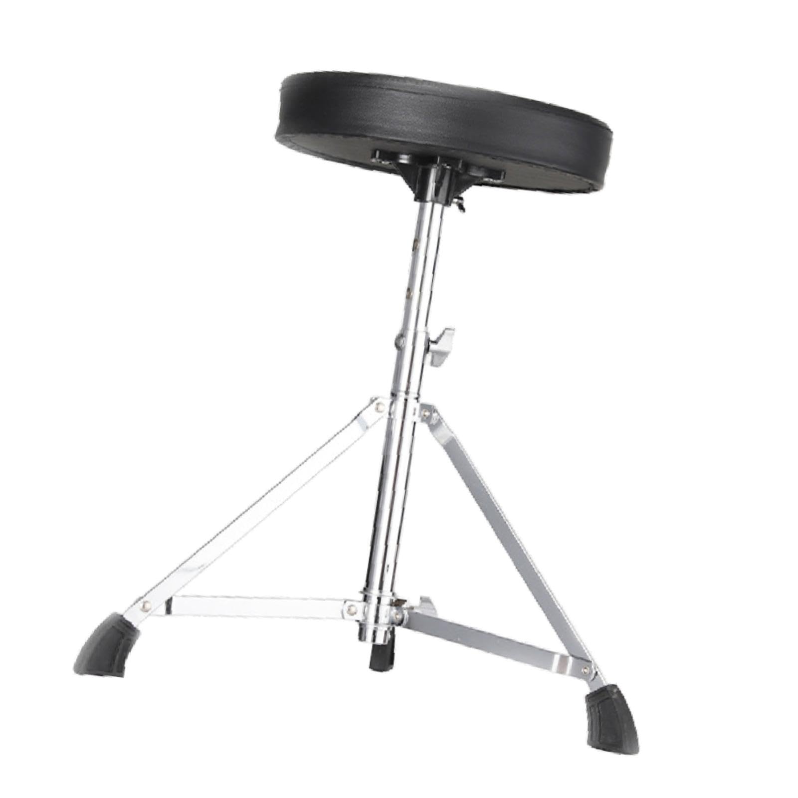 perfeclan Siège rembourré pour batterie, tabouret de batterie portable et résistant, idéal pour les performances des batteurs débutants.