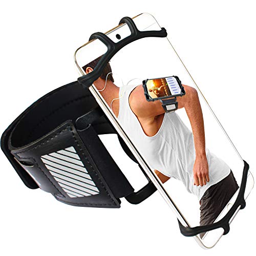 Running Armband,LOVPHONE Sports Armband for iPhone Xs/iPhone Xs Max/iPhone XR iPhone X/8 Plus/8/7/6s, Galaxy S9 Plus/S9/S8/Note 9/8 and Other 4.7