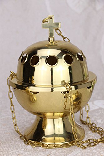 Haolin Brass Incense Censer Thurible For Church Chapel Mass Altar M1-3. Our Company Have 21 Kinds Of Censer For Your Choice #TOP5