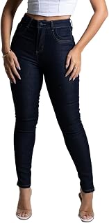 Calça Jeans Feminina Sawary Heart Premium Elastano Lycra Bonita Confortável