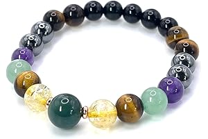 Money Prosperity and Abundance Crystal Beaded Bracelet - Good Luck and Wealth