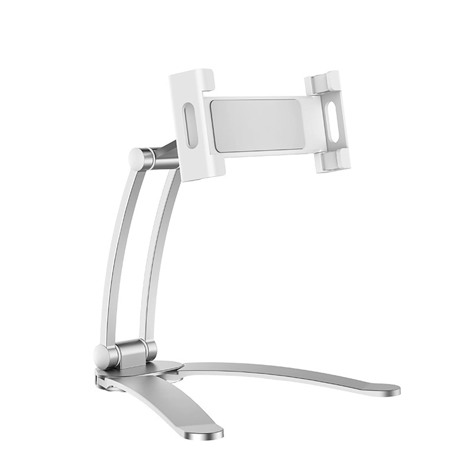 Supporto Tablet Muro da Cucina, Supporto da Tavolo per Tablet da 5"a 10,5", Lettura di Ricette su bancone o utilizzo su Desktop da Ufficio