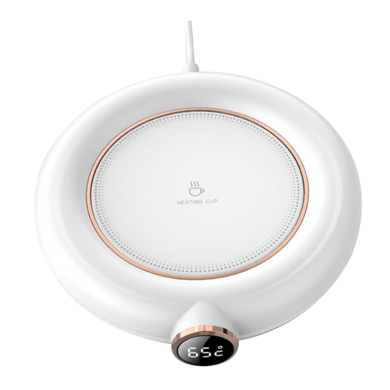 POPETPOP 1pezzi Scalda Tazze da Caffè Ricarica USB Scalda Tazze Isolanti per Tè e Bevande Calde da Latte Cuscinetto