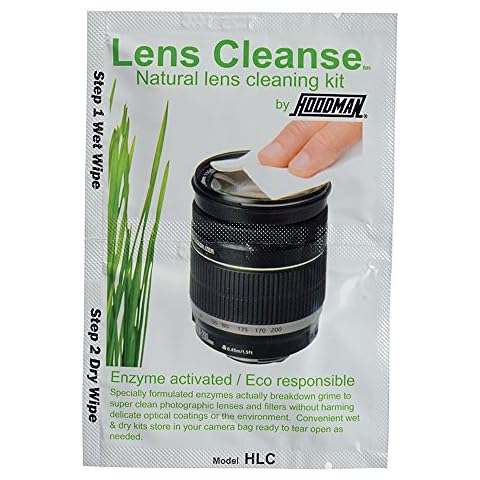 Hoodman Natural Lens Cleanse Cleaning Kit - Box of 24 Cover