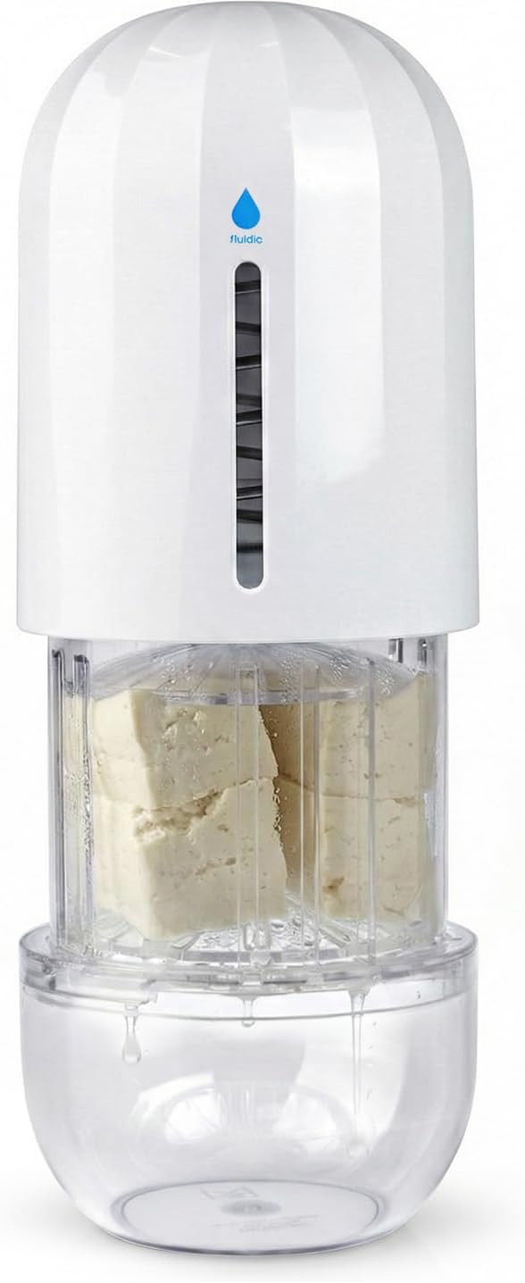 Carrotez Tofu Press, Vegetable Squeezer, Dehydrates Tofu, Vegetables & Makes Greek Yogurt