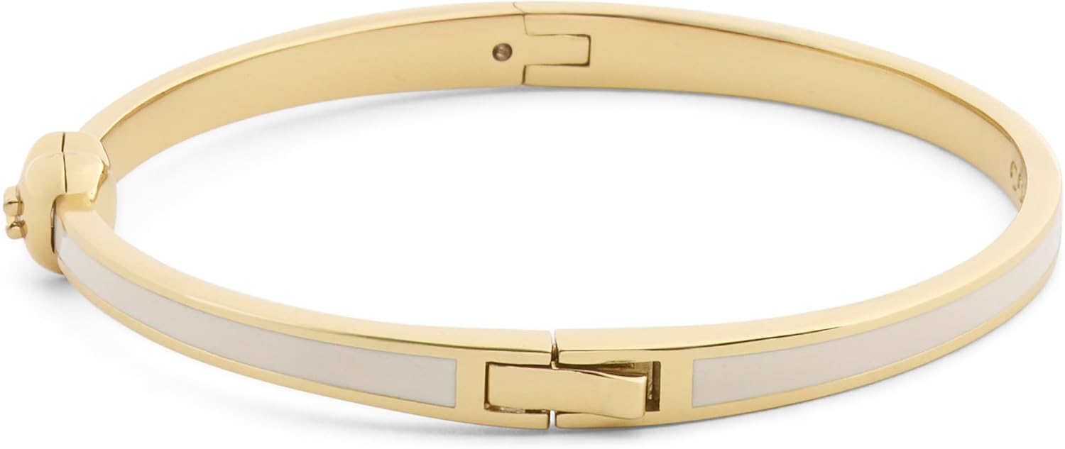 COACH Signature C Heart Enamel Bangle Bracelet