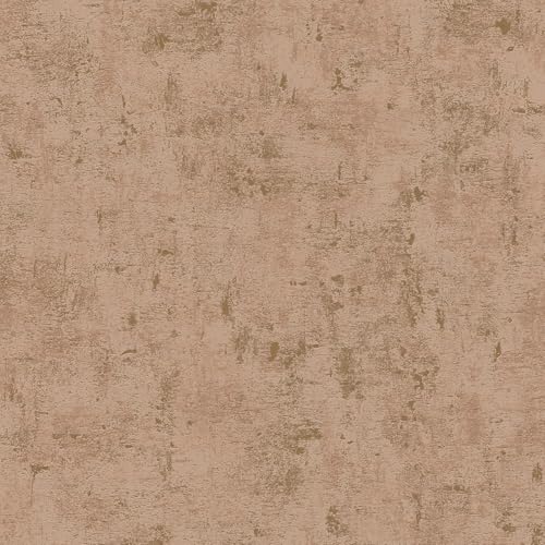 Profhome Struktur Tapete 395146-GU Vliestapete rosa bronze 0,53 m x 10,05 m / 5,33 m2