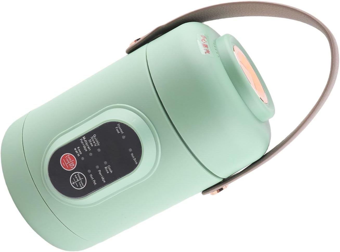 Portable Electric Pot 500W Compact Cooker for Travel Office and Home Use Stainless Steel Multi-Purpose Cooking Appliance