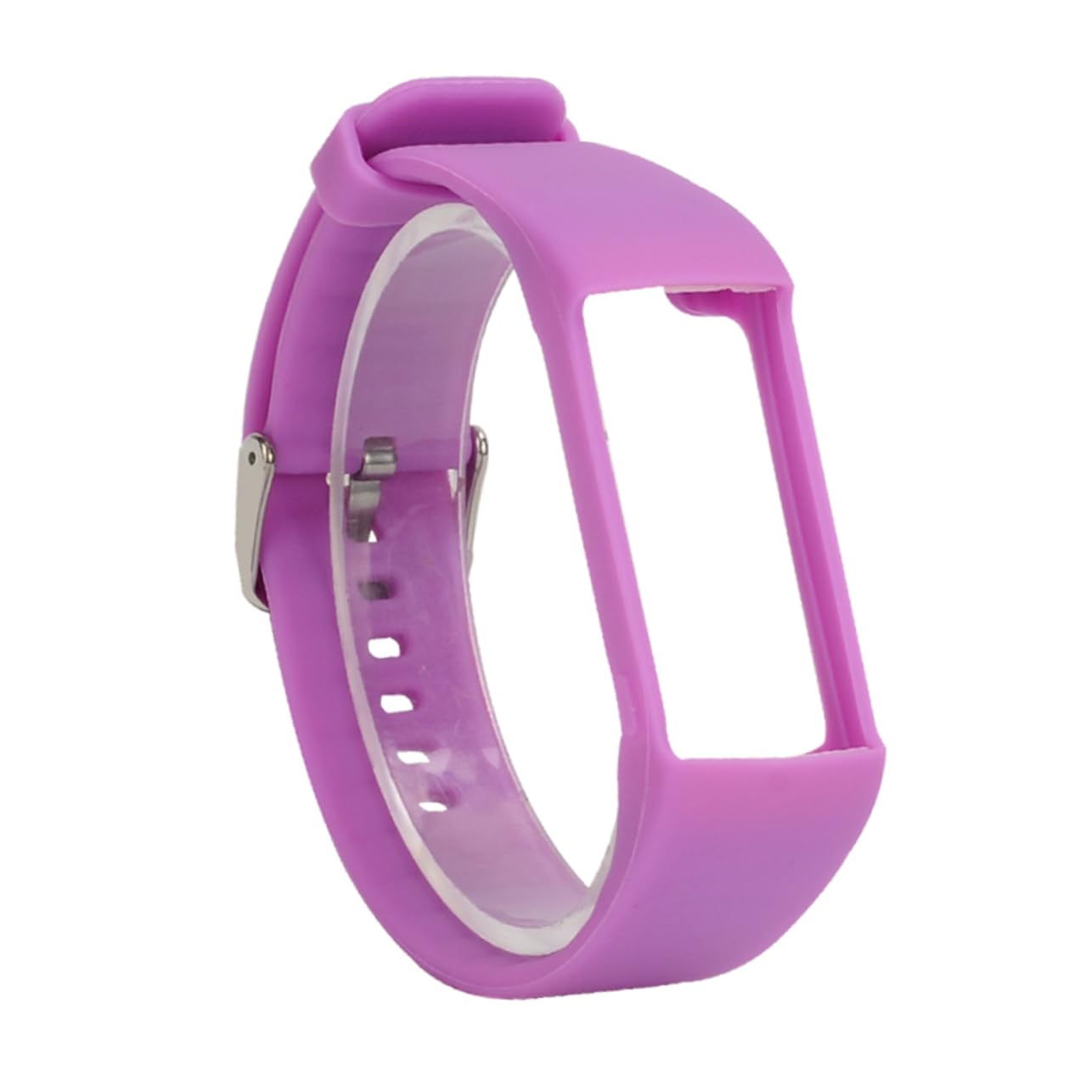 Gatuida 3 Uds Correa De Reloj De Moda Correa De Reloj De Silicona Correa De Reloj Elegante Correa De Reloj De Repuesto Pulsera Inteligente A370 Púrpura