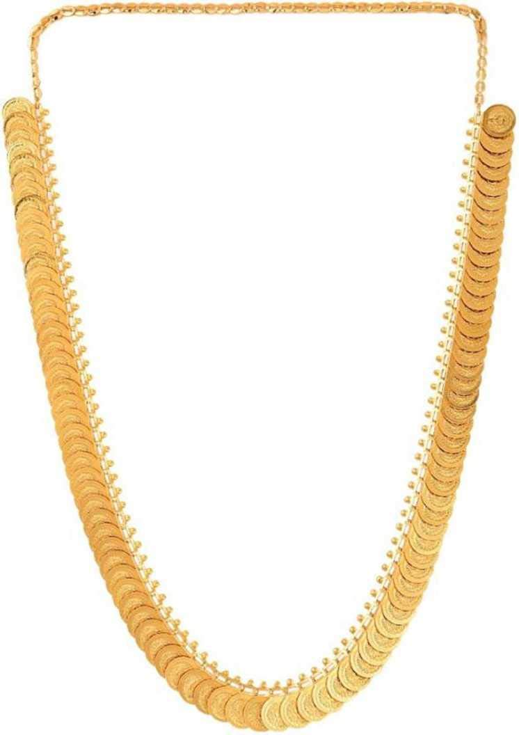 Krishna Creation Traditional Lakshmi Necklace Set Temple Coin Jewellery for Women & Girls (B09P1MJHQF) Amazon Price History, Amazon Price Tracker