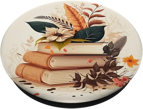 Miniatura 2 de amante de los libros biblioteca de lectura linda lectura PopSockets intercambiable PopGrip