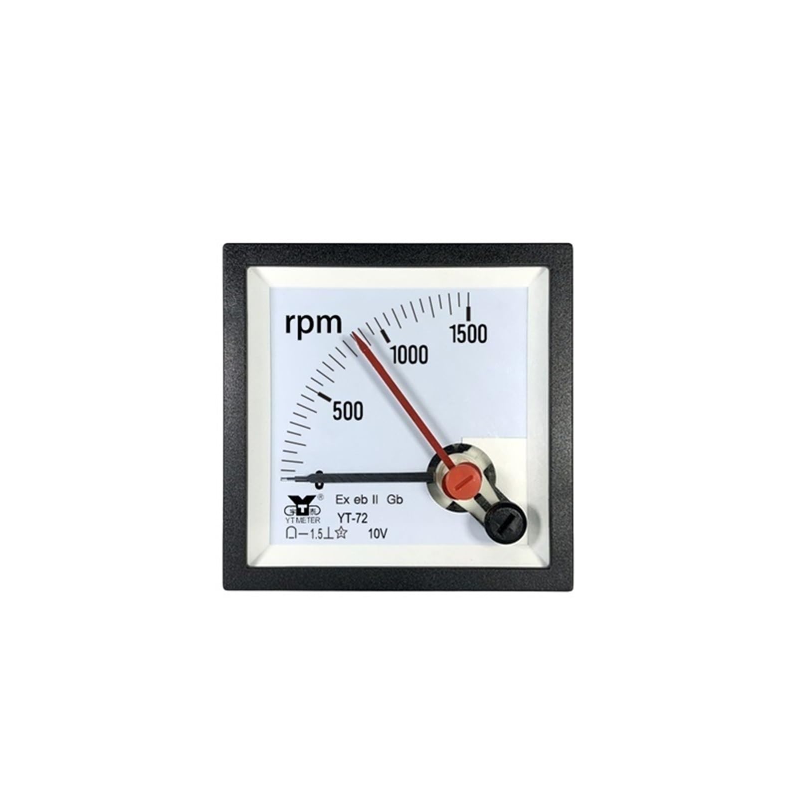 CP72 Two-pin Explosion-Proof Tachometer 10V Input 1000rpm1500 RPM 2000r/min Pointer Exyt72(3000rpm 10V)-image-21