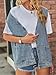 Leyoutx Women's Sleeveless Denim Vest Oversize Button Down Ripped Waistcoat Jacket(X-Large, Blue)