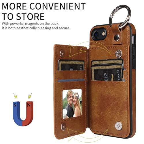 Coque iPhone 7/8/SE marron idéale pour vos déplacements urbains - 5