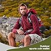 Mini Geldbörse für Herren Damen, Münzbeutel mit Reißverschluss & Schlüsselanhänger, Taktische Hüfttaschen, Rucksack Stil Kleingeldbörse für Reisen, Wandern, Erkundung, Angeln, Radfahren #1