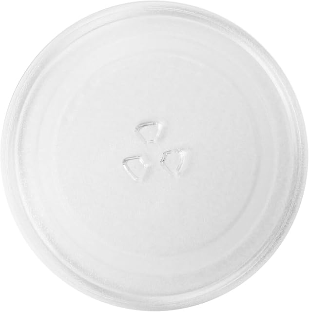 SPARES2GO Microwave Turntable Glass Plate Compatible with Samsung MS23K3513AK MS23F301TAK 23 Litre (284mm)