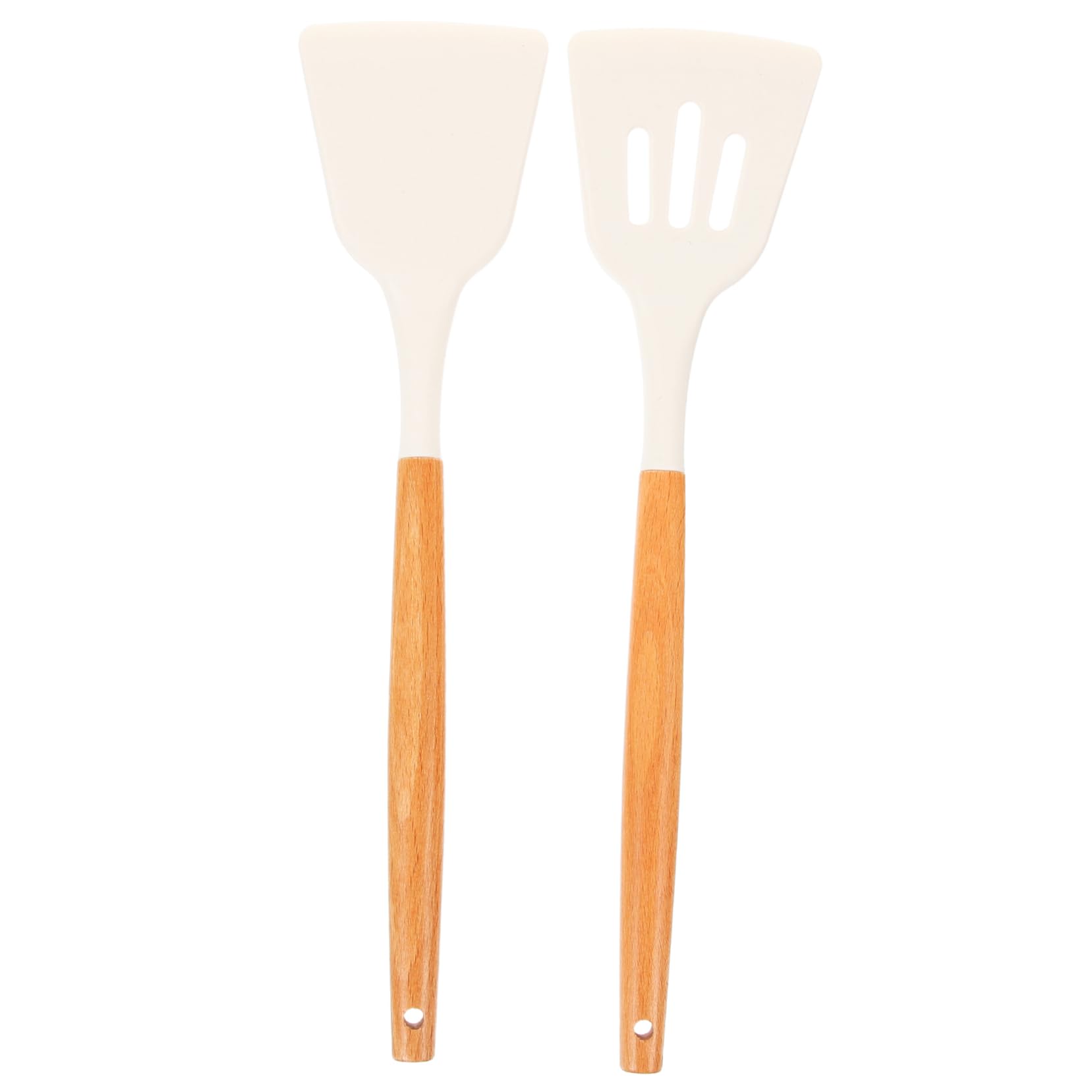 IMIKEYA 10stücke Teiliges Silikon Pfannenwender Set Mit Holzgriff Hitzebeständige Antihaft Küchenutensilien Für Vielseitige Anwendungen Spülmaschinenfest Und Kratzfest Für Kochen Und