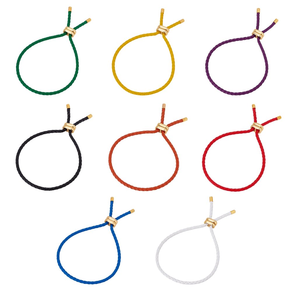 Bracelet en nylon de qualité avec extrémité en métal doré