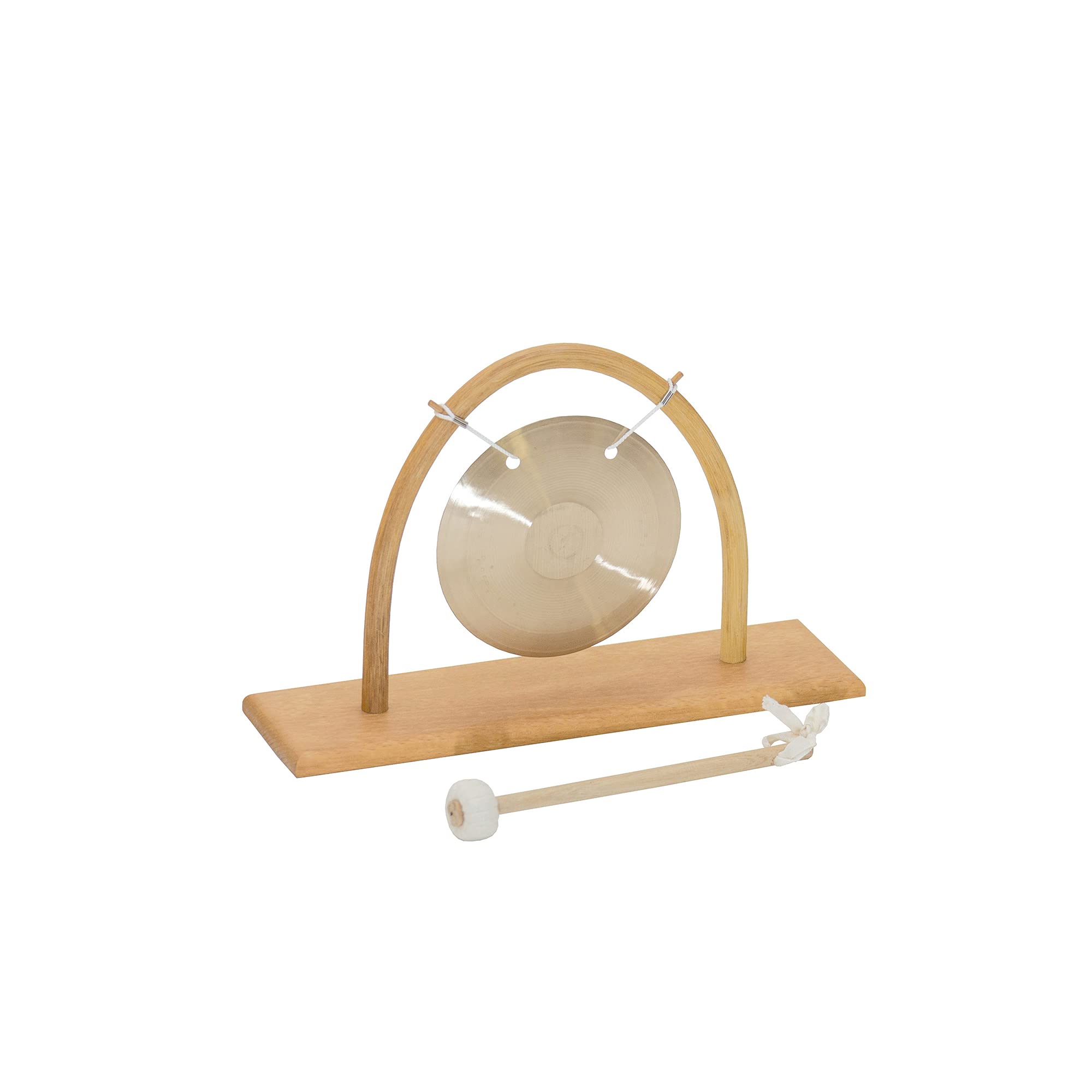 Gong Ø 15 cm mit Rattan - Tischständer