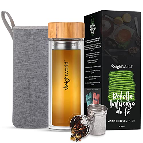 Botella Termo para Infusiones de Té con Filtro de Agua |...