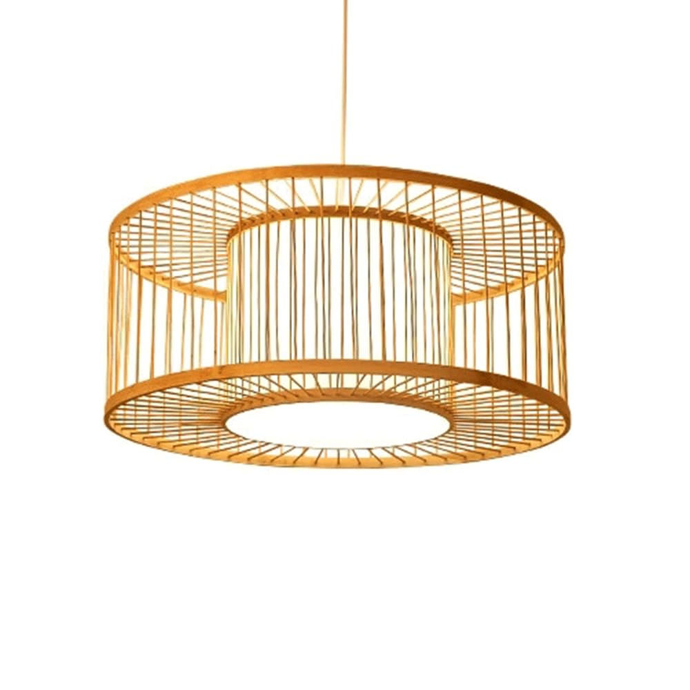 Nowoczesne Beżowe Lampy Wiszące W Kształcie Latarni Lampa Wisząca Z Plecionego Bambusa I Rattanu Żyrandol Z Naturalnej Wikliny W Stylu Boho Tradycyjna Oprawa Sufitowa W Kształcie Kosza