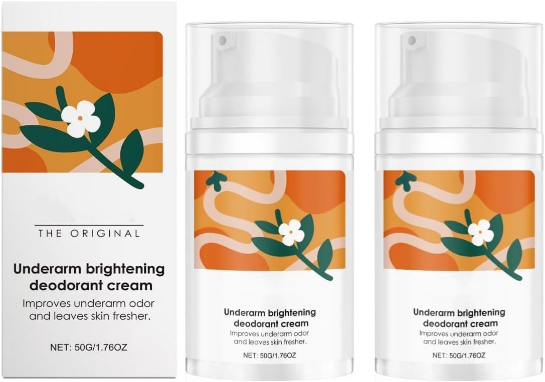 Crema schiarente e deodorante per ascelle, crema scurente e riparatrice per i genitali, lozione idratante per la cura delle ascelle, uniforma il tono della pelle, adatta a tutti i tipi di pelle