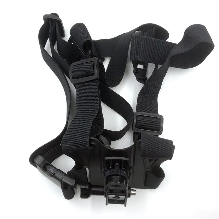 Body Camera Chest Harness – Adjustable & Lightweight Strap for S3/S4/Hero7, Secure Hands-Free Mount for Security, Police, and Outdoor Activities