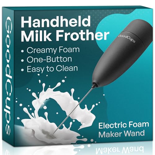 33% Off Milk Frother Handheld - Electric Foam Maker for Coffee & Lattes
