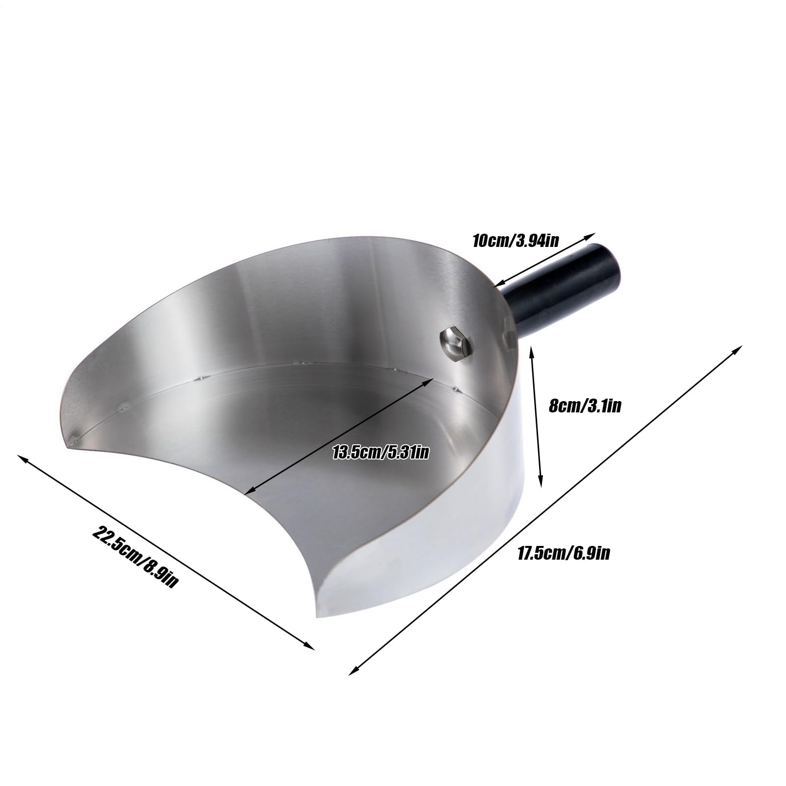 Fleisch Auffangpfanne, Dönerschaufel Gyrosschaufel Kebab Schaufel, Fleischfänger, Edelstahl Fleischfängerschaufel Für Shawarma Grillmaschine