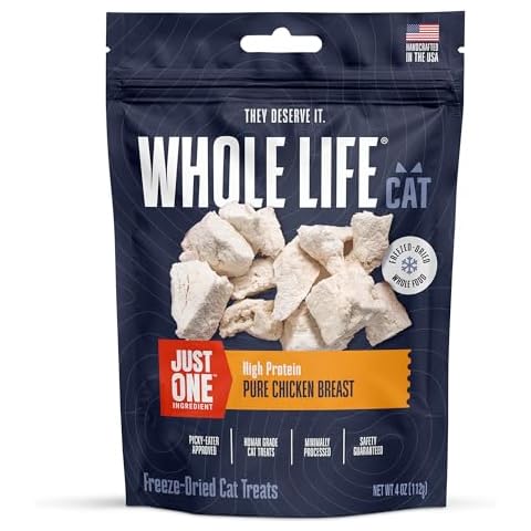 Whole Life Pet Freeze Dried Chicken Cat Treats Cover
