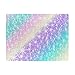 Generies A3 Dimensione 252 Pezzi Puzzle Game Unicorno Arcobaleno Cielo olografico Pastello Puzzle per Ragazze 15,63 X 11,81 Pollici Puzzle di Cartone per Bambini Adulti