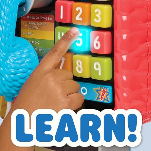 Just Play 57829 Sesame Street Elmo’S Sing & Learn 17.5 Inch Playphone, Learning And Education, Kids Toys thumb #4