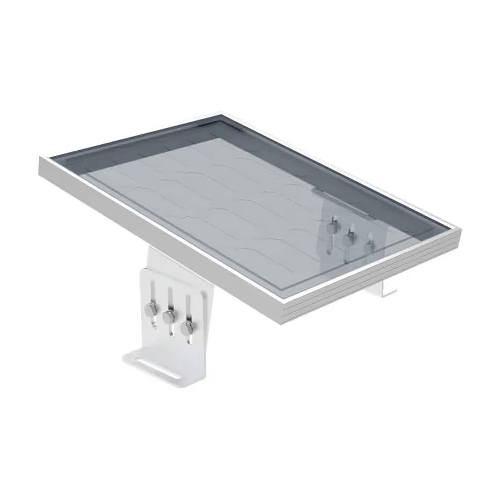 Soporte de panel fotovoltaico de aluminio permanente, estructura de montaje modificable para acuerdo de yate móvil, aire inmune, solar, paréntesis de montaje en casa móvil