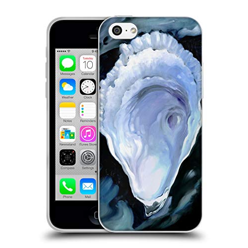 Head Case Designs Officially Licensed Paul Brent Oyster Black Sea Creatures Soft Gel Case Compatible With Apple iPhone 5c