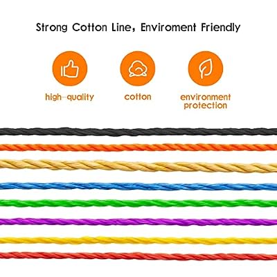 Premium Braided Fishing Rod Wrapping Thread - Guide Fastening Solution, Black