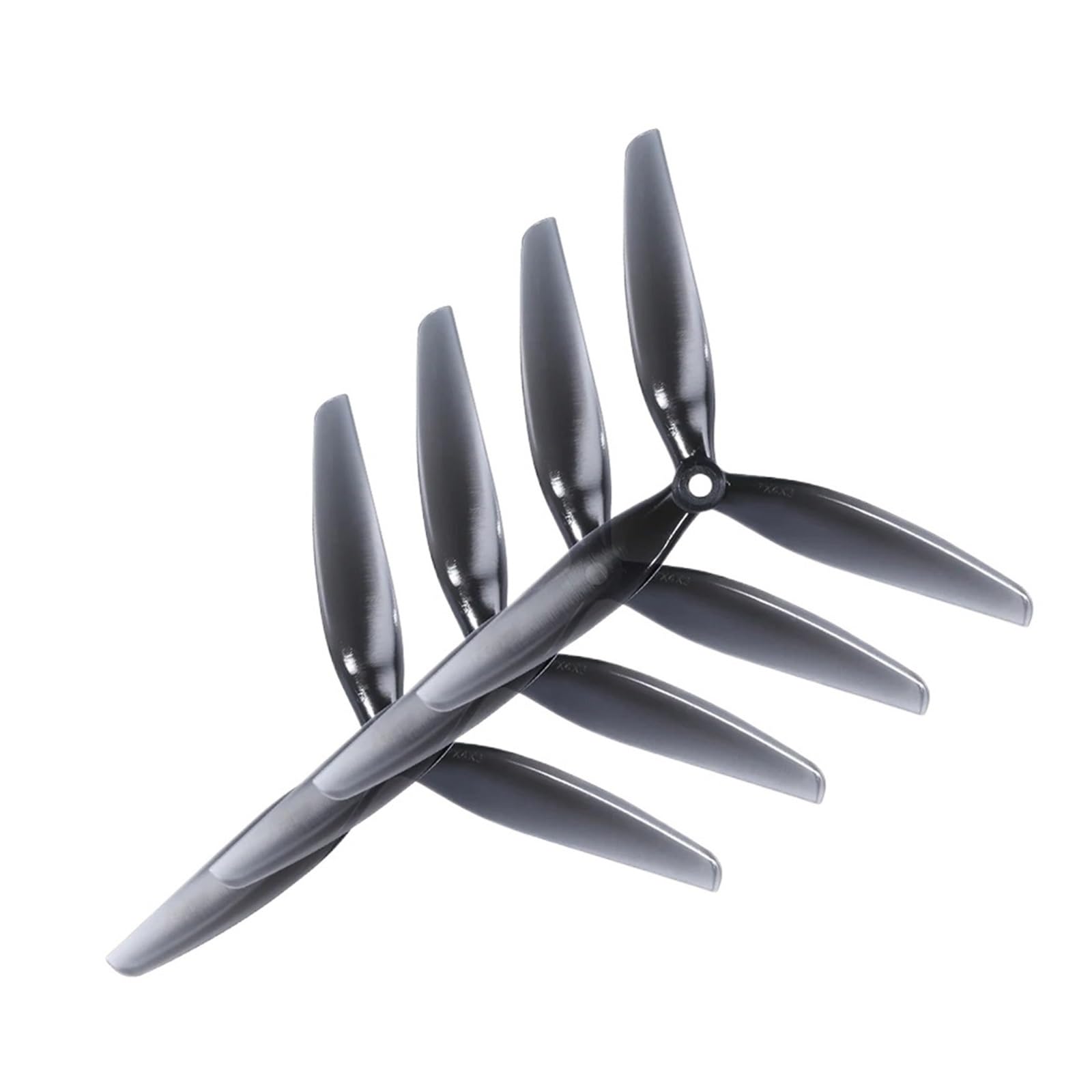HQPROP 7X4X3 7040 3-łopatowe śmigło PC kompatybilne z RC FPV Freestyle 17.8 cm Long Range LR7 Cinelifter drony części (2 pary)