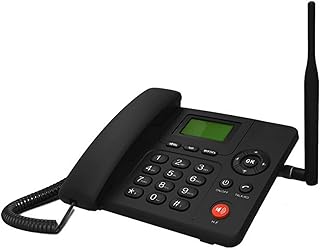 Dual Band Mobile Wireless Business Desk Phone, Support 3G, WCDMA Frequency 850/1900MHZ, Handsfree,Wireless SIM Card, Wireless Fixed Phone Desktop Telephone, For Home Office Hotel Landline Phones
