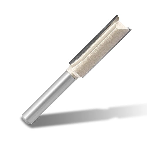 Miniatura 8 de LDEXIN Broca de enrutador de corte recto 12 "de diámetro. Broca de enrutador recto de 2 flautas con broca de enrutador con punta de carburo de