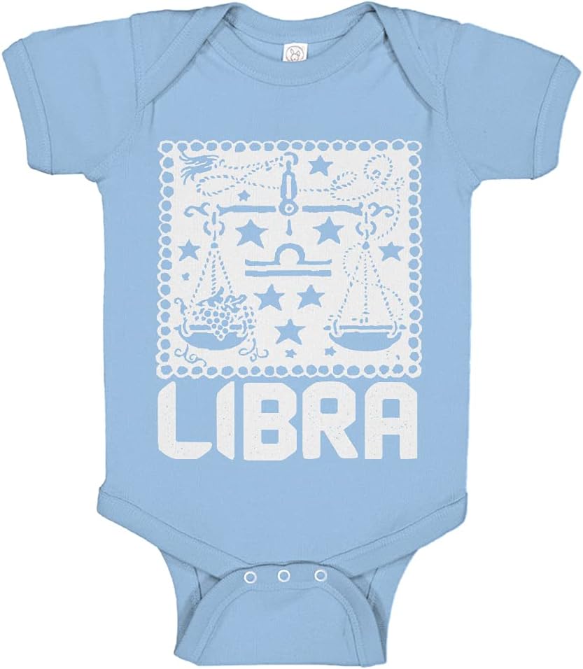 Indica Plateau Libra Zodiac Astrology Infant Romper
