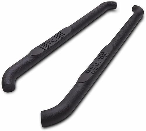 TAC - Estribos laterales compatibles con Ford Bronco 2021-2025 de 2 puertas (no para Bronco Sport) SUV de 3 pulgadas con textura, barras laterales