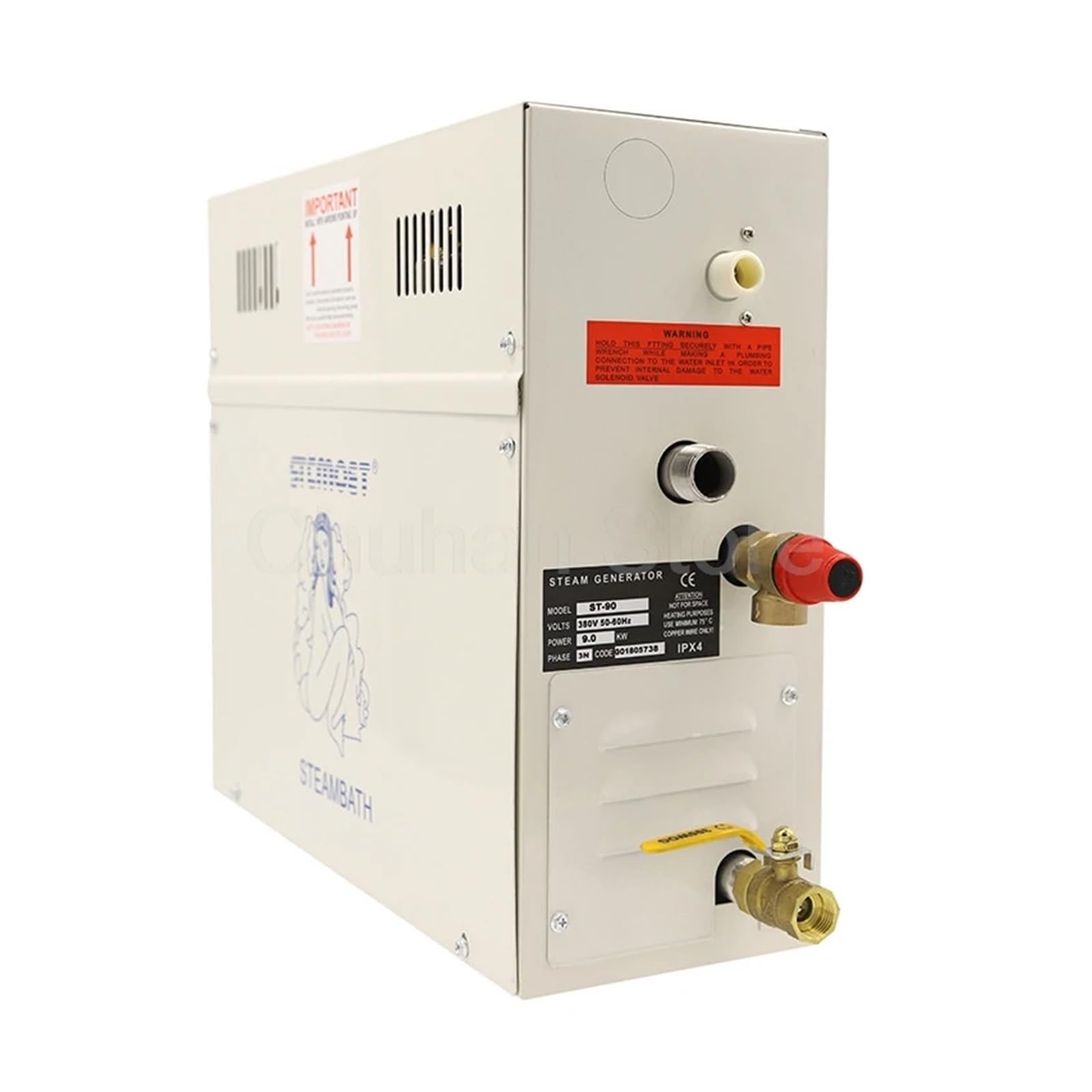 サウナ蒸気発生器 Steam Generator 未使用品 ST45 究極の家庭用サウナ