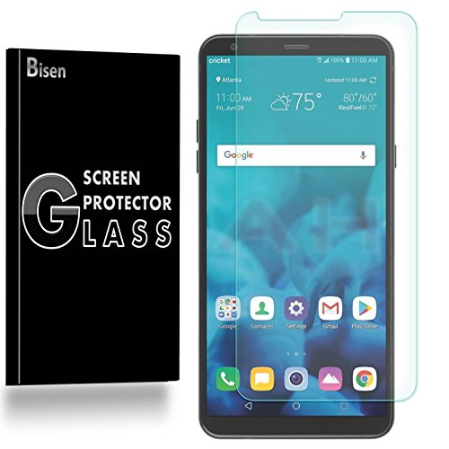 [3-Pack Bisen] For Lg Stylo 4 Screen Protector Tempered Glass (Also Compatible W/Lg Stylo 4+ / Stylo 4 Plus), Anti-Scratch, Anti-Fingerprint, Anti-Bubble, Lifetime Protection #TOP30