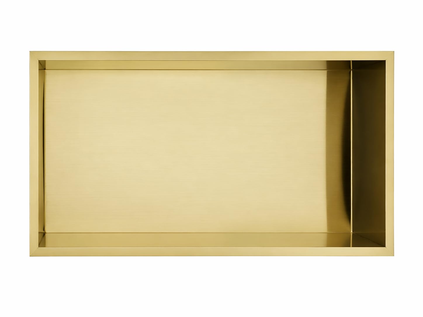 Hornacina Ducha Empotrable Horizontal 63x33 cm Acero Inoxidable S.304 Nicho Baño Pared | Estante Ducha Grande Integrado Anticorrosión Nicho de Ducha Empotrable | MEDIMEX Pacific