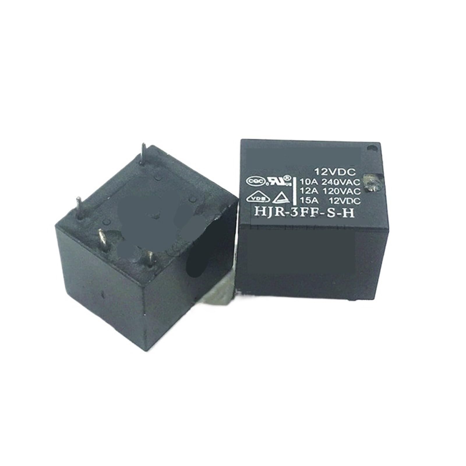 Relé de potencia HJR-3FF-S-H 12V con conmutación estable de 10A para PCB