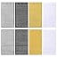 Gold/White/Silver/Black