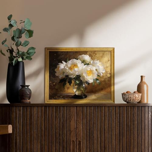 Image of upsimples Vintage 11x14 Picture Frame, Antique Gold Frame Displays 8x10 with Mat or 11 x 14 Without for Vertical or Horizontal Wall Decor, 1pack | Fit 8x10 and 11 x 14 Photo, Wall or Tabletop Display, Antique-style Decoration, Rustic Farmhouse Decor, For Weddings