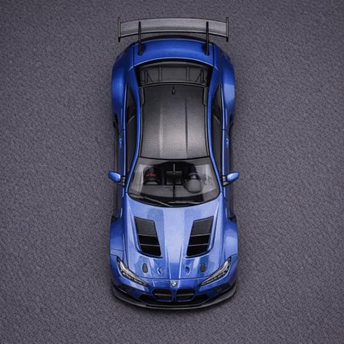 Image of Wizplex MSZ BMW M4 GT3 1:32 Scale Officially Licensed Die Cast Metal Car - Pull Back GT3 Racer with Openable Doors & Hood, Light & Sound, Collectible Showpiece for Kids 3+ & Motorsport Fans